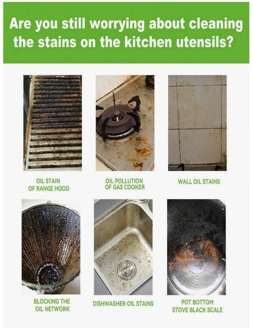 Multipurpose Kitchen Grease Cleaner For Cleaning Kitchen Tools (Pack Of 1)